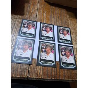 Vintage Lot 6 1990 JR Maxx  Bobby Hamilton Trading Card 151 Winston Cup Nascar